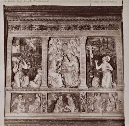 Carloforti, Gabriele — S. Maria degli Angeli (Porziuncola). Luca della Robbia. — insieme